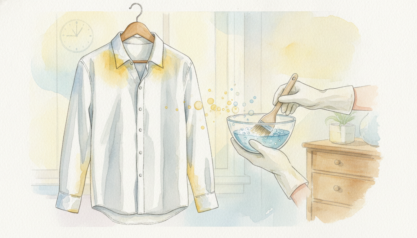 なぜ時間がたつと服が黄ばむのか?その正体と限界を知る